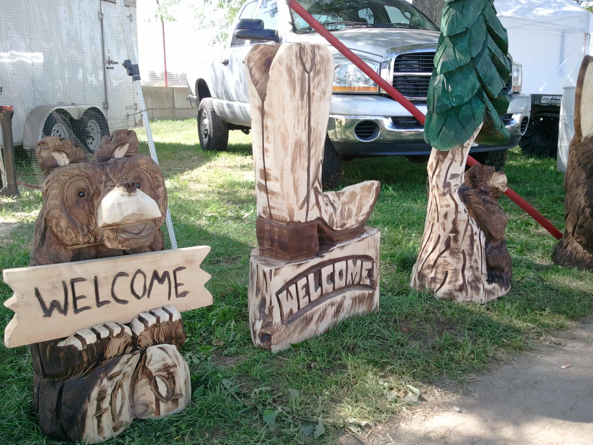 Chainsaw Carving Auction