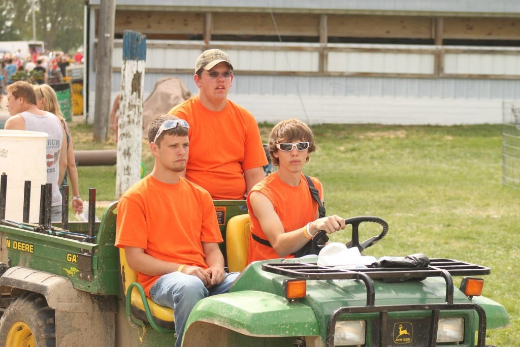 Grounds Crew at the Dodge County Fair