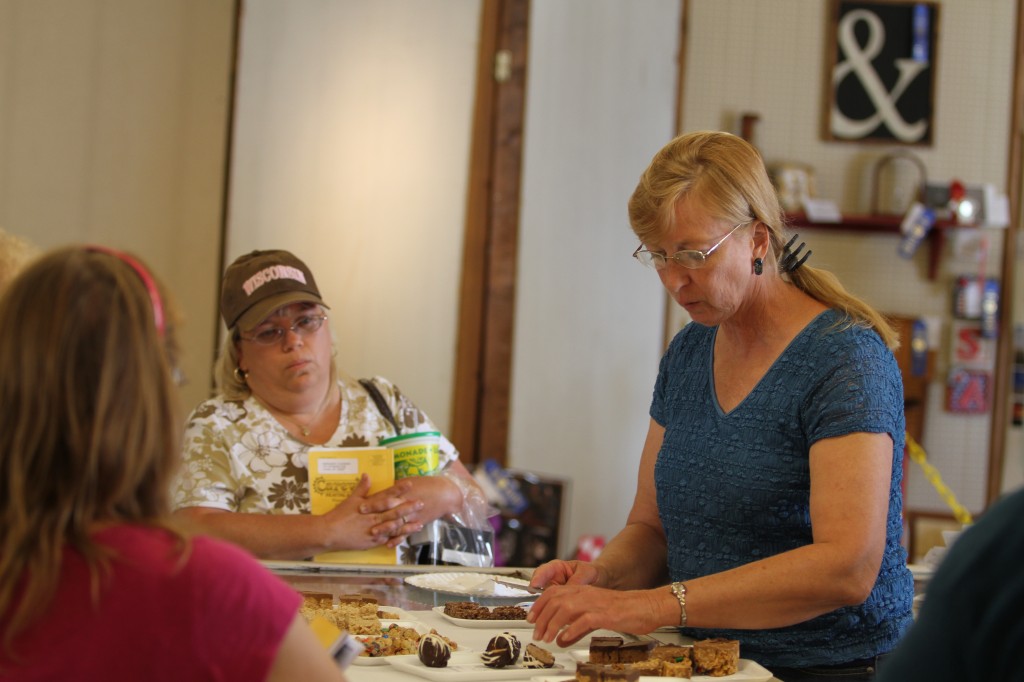 Baked Goods Judging at the Dodge County Fair