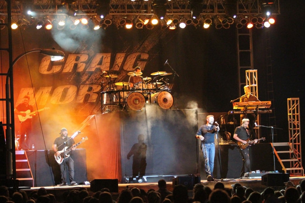 Craig Morgan performed on Thursday, August 15, 2013 at the Dodge County Fair