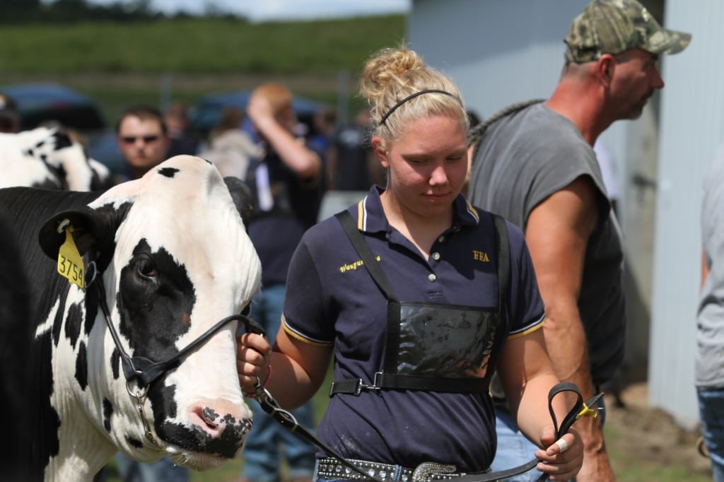 Youth Exhibitors at the Dodge County Fair