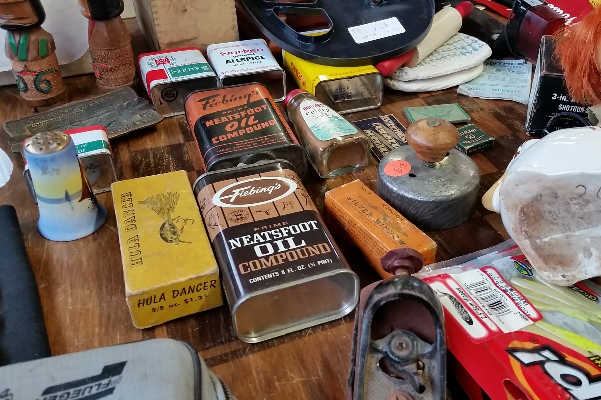 Collectibles at the Dodge County Flea Market