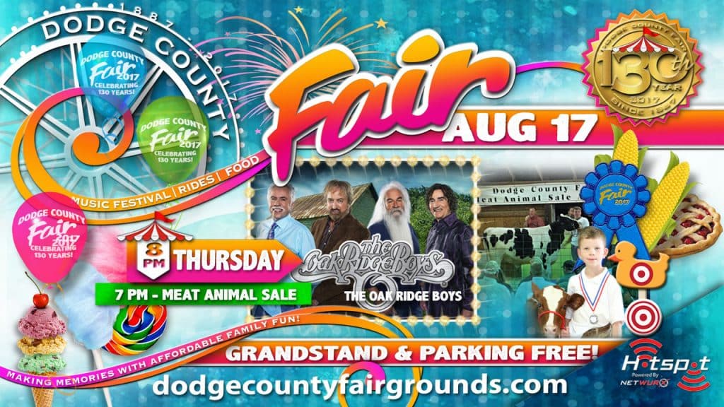 2017 Dodge County Fair Thursday August 17