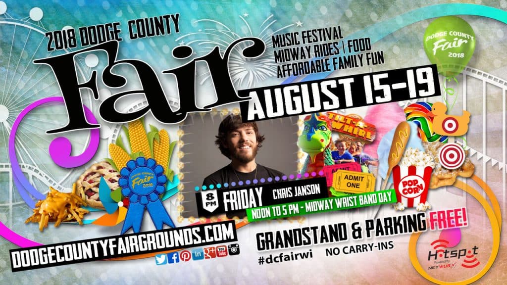 2018-08-17 Dodge County Fair Advertisement
