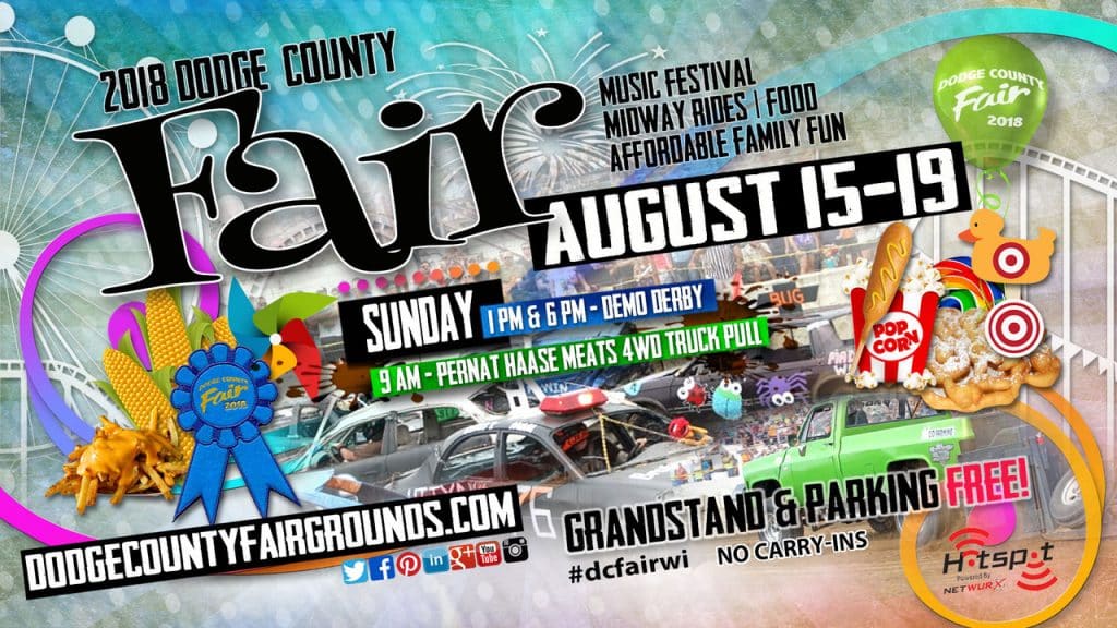 2018-08-19 Dodge County Fair Advertisement