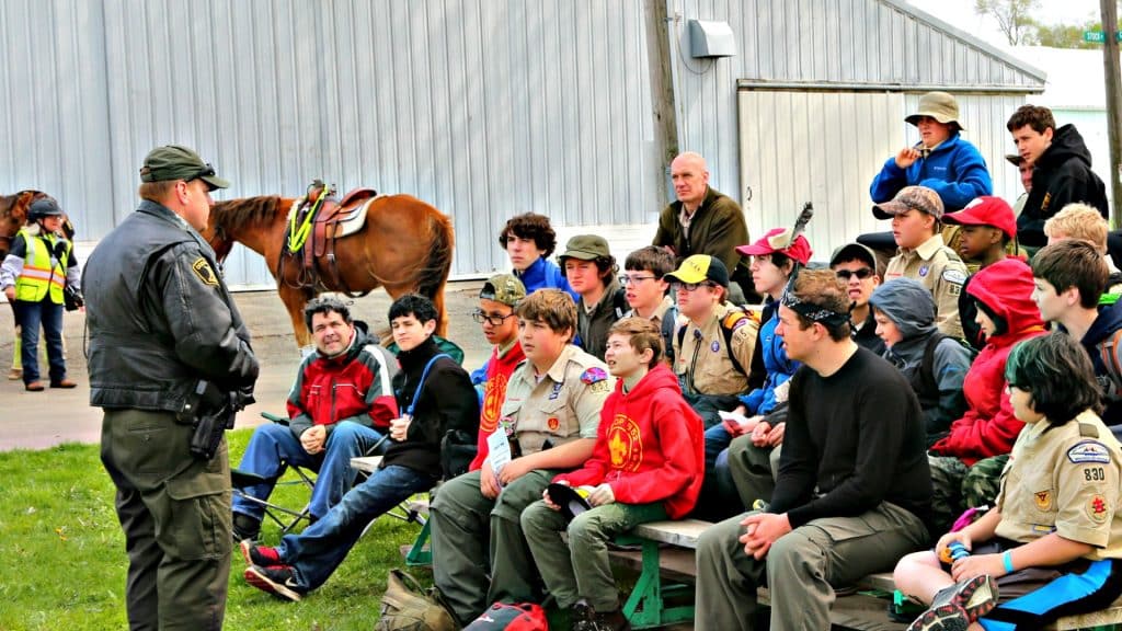 Boy Scout Spring Camporee Dodge County Sheriff Seminars
