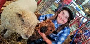 Brianna Ganske Sheep Exhibitor