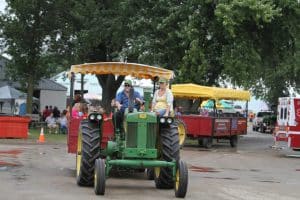 Dodge County Antique Power Club Rides at John Deere Event