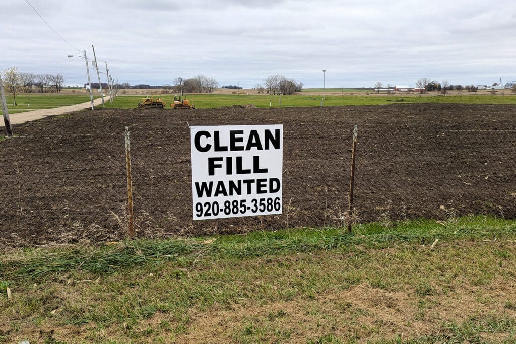 Dodge County Wisconsin Clean Fill Wanted