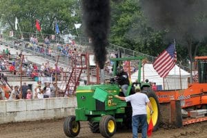 John Deere Diesel Farm Tractor Pull