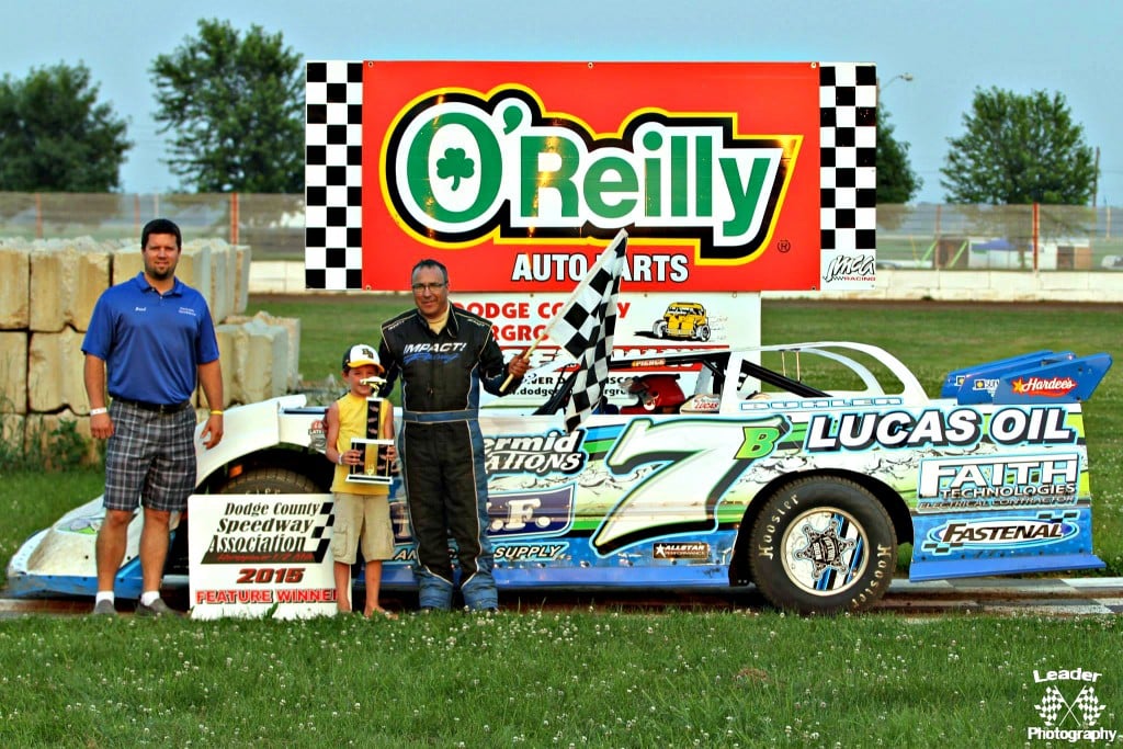 Tim Buhler Dirt Late Model Feature Win