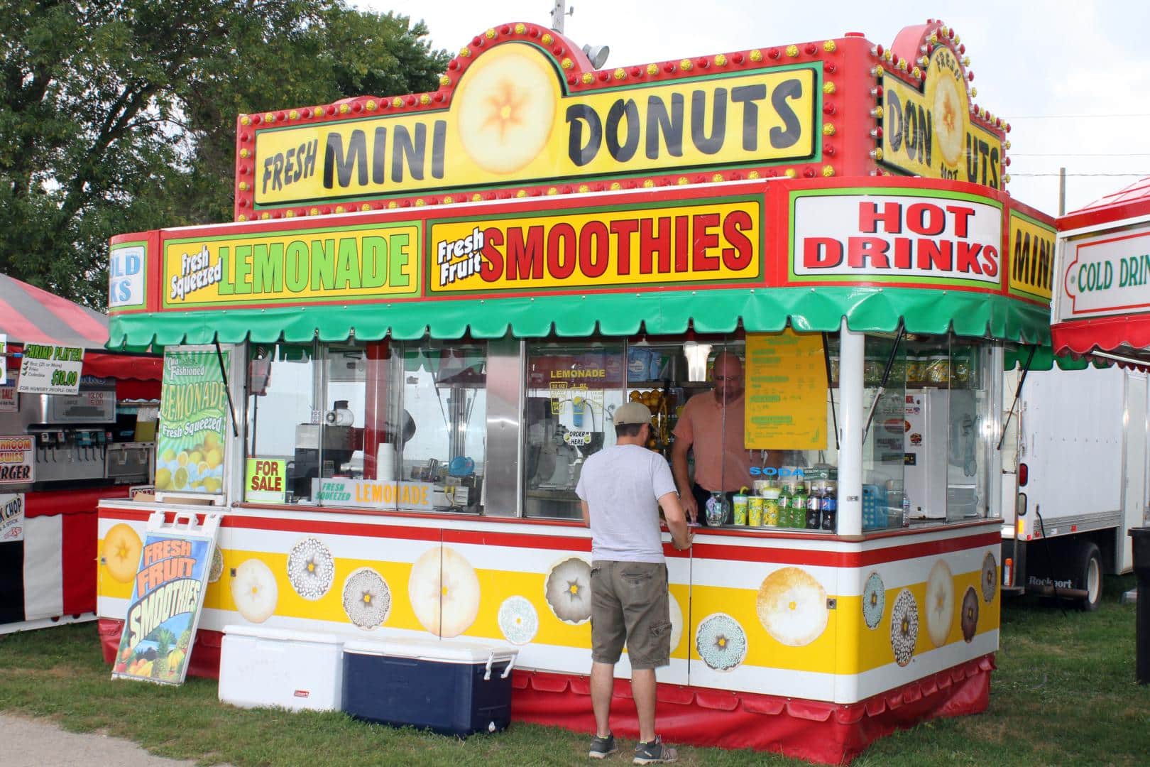 Wisconsin Fairs Mini Donut Fair Food Truck