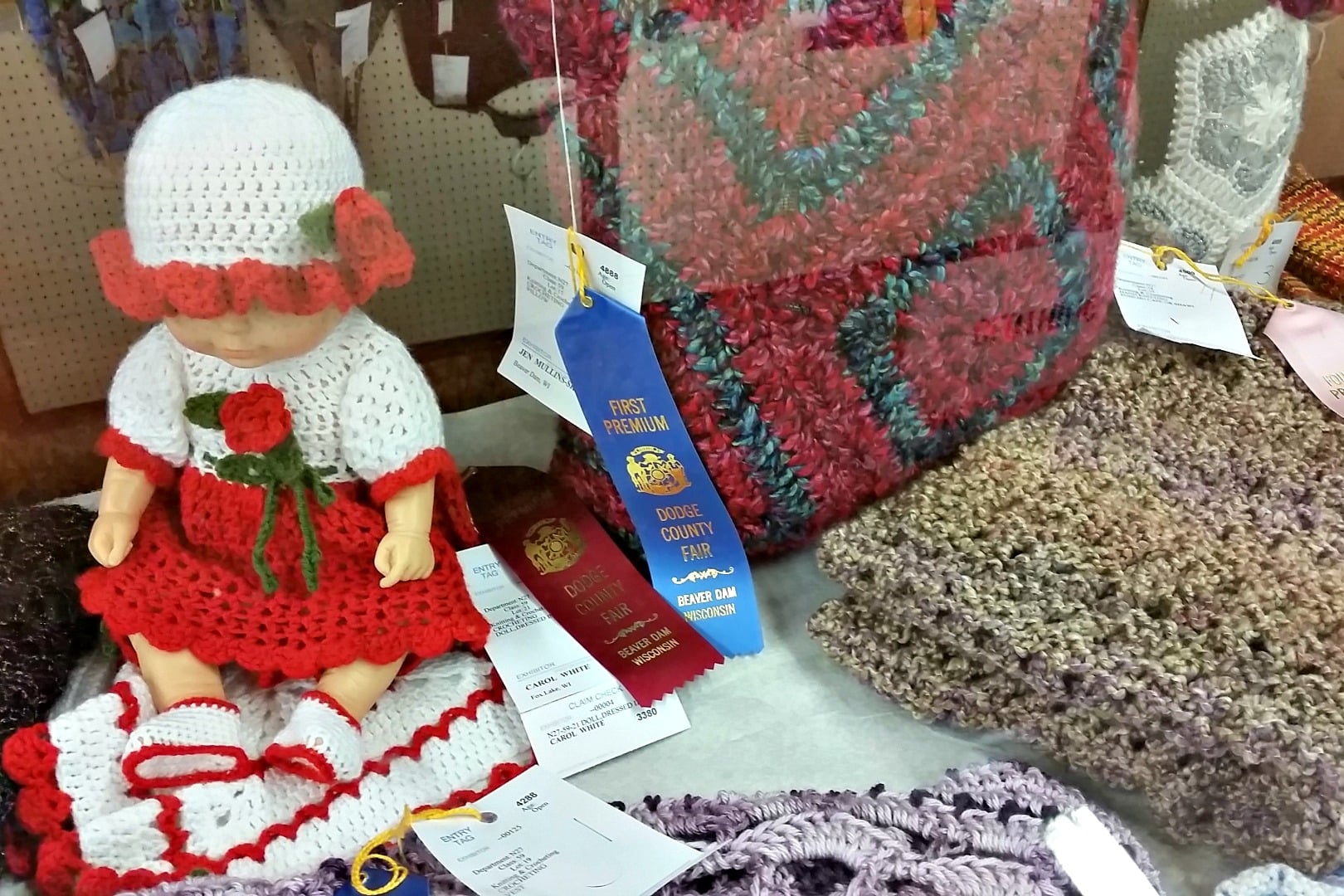 junior fair knitting crocheting exhibit
